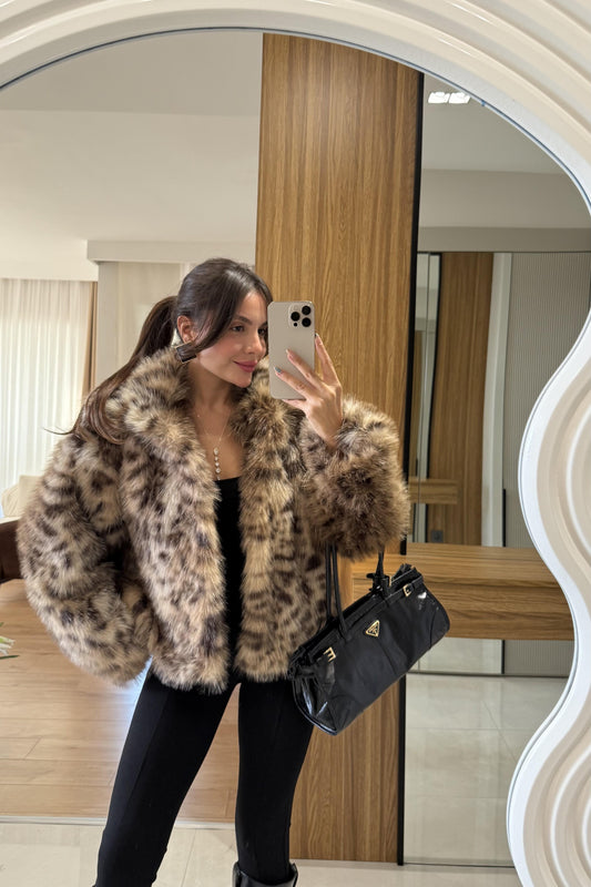 Quera Leopar Desen Kürk
