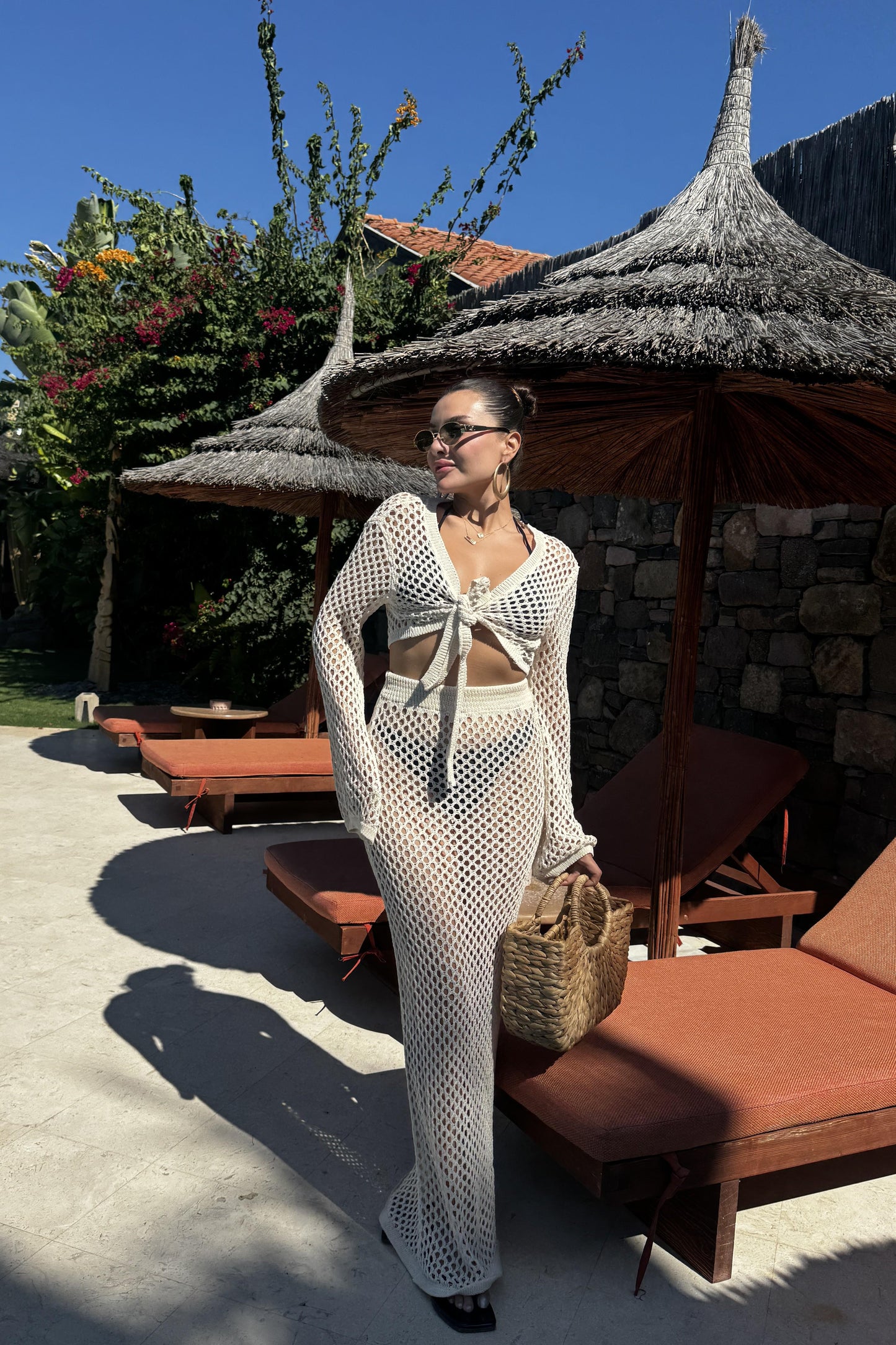 Quinn Bolerolu Ajurlu Takım