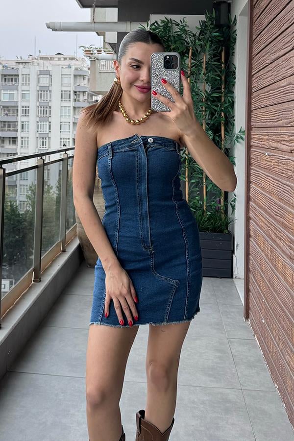 Raphael Straplez Kot Elbise