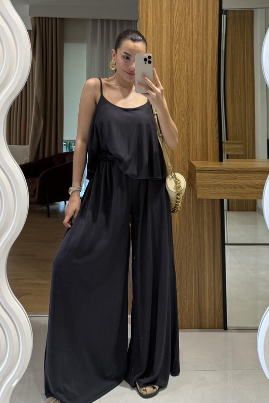 Ravevia Antrasit Modal Salaş Takım