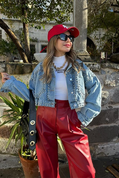 Rejoce Kot Zımbalı Ceket