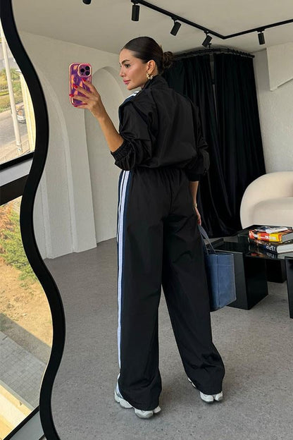 Richard Kot Karışımlı Vatkalı Siyah Takım