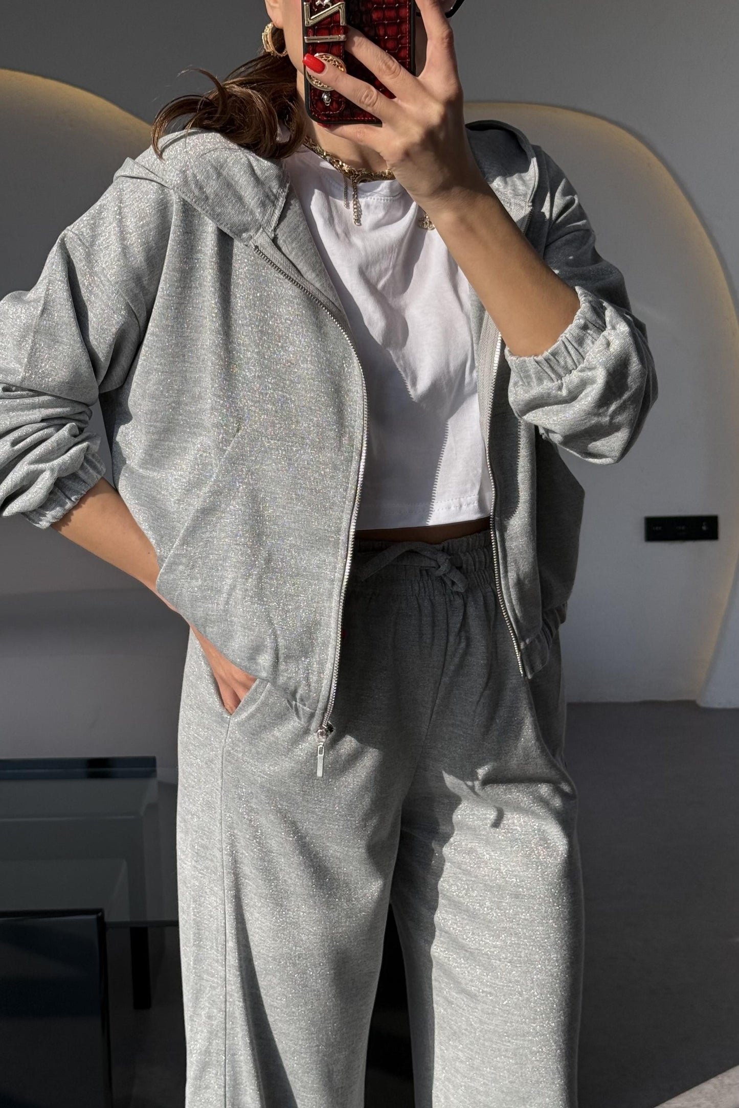 Sarana Simli Eşofman Takımı