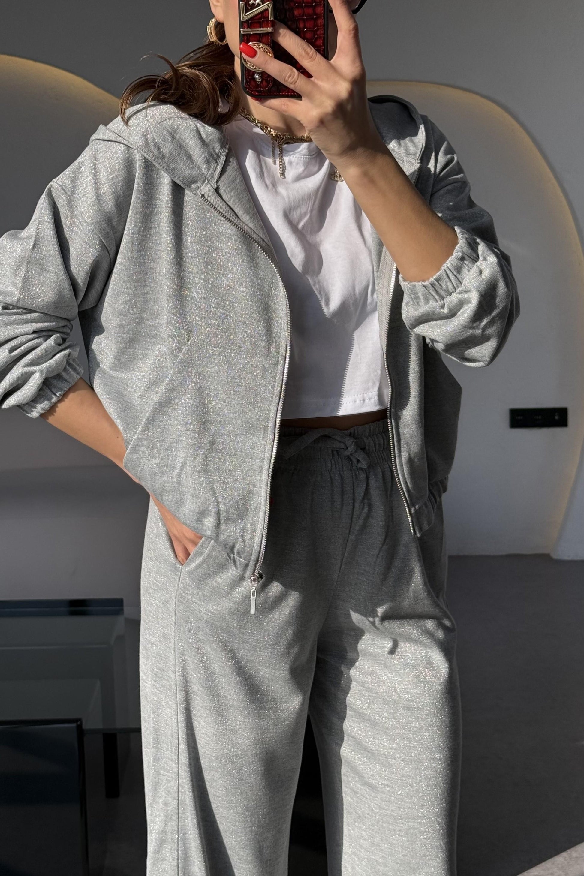 Sarana Simli Eşofman Takımı