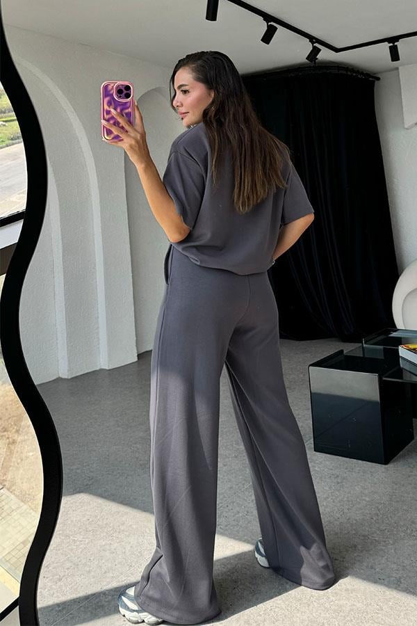 Sergio Orijinal Modal Vatkalı Takım-Füme