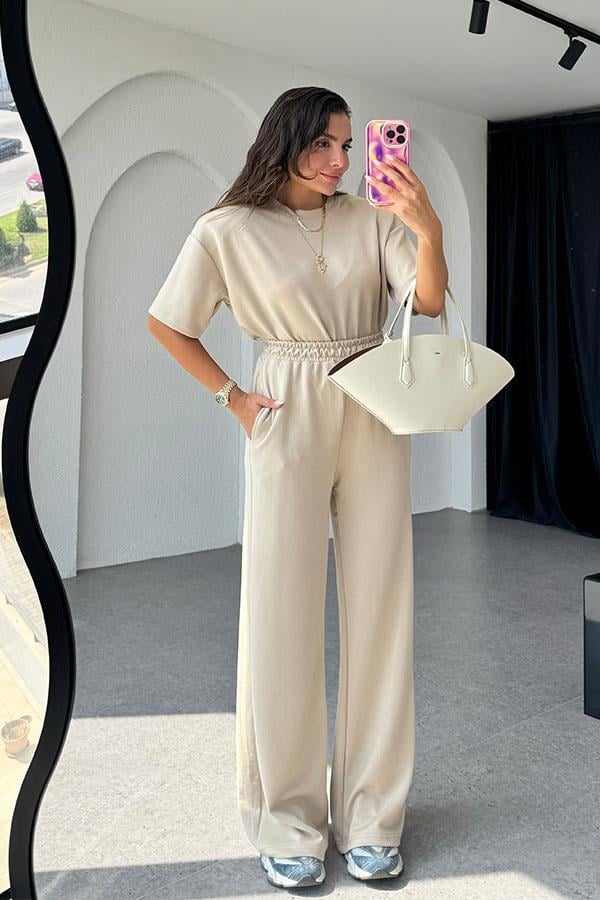 Sergio Orijinal Modal Vatkalı Takım-Taş