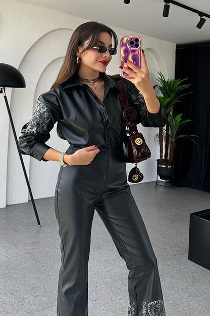 Seria Deri İşlemeli Tasarım Takım