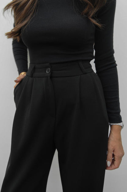 SIYAH OSCAR PALAZZO PANTOLON