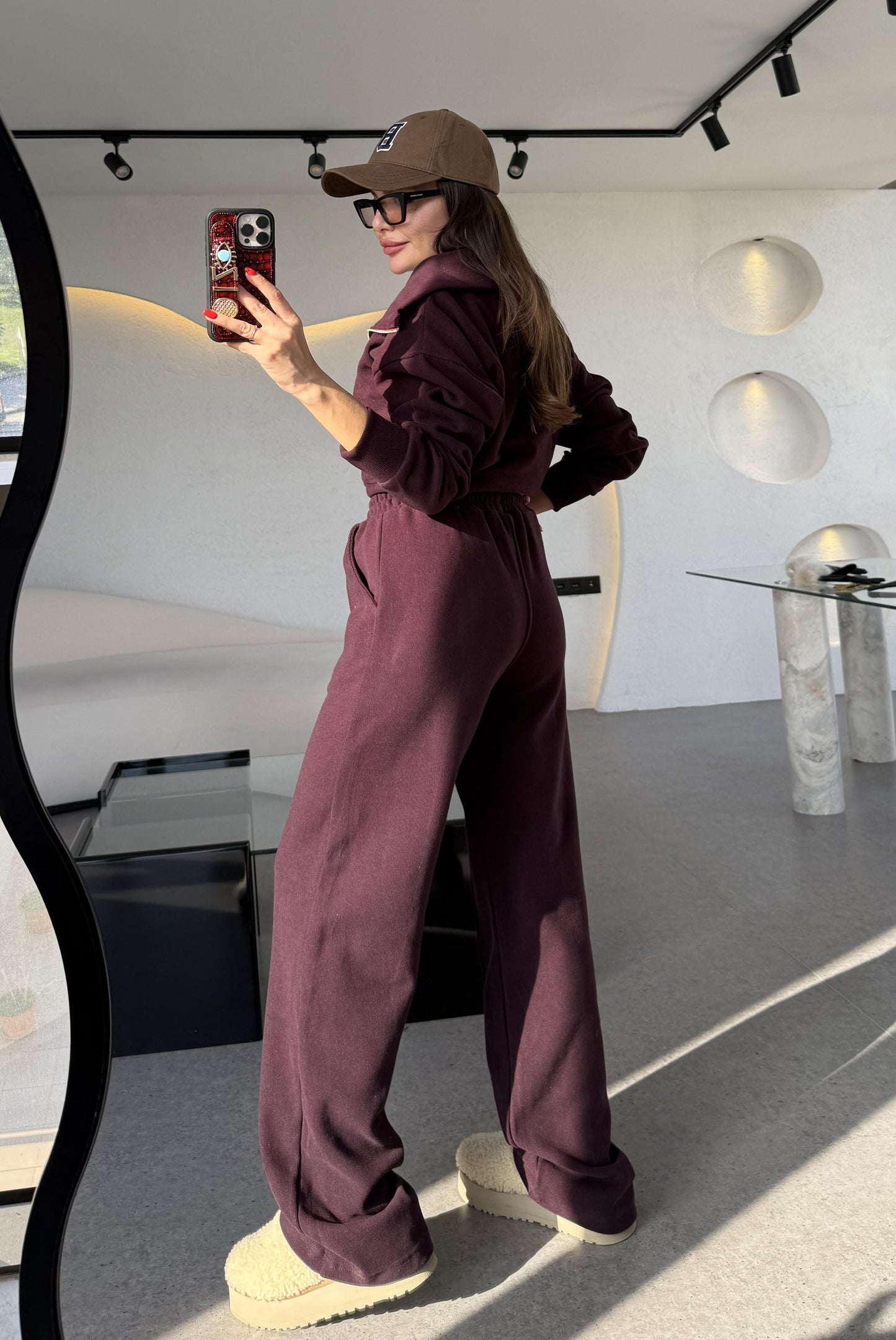 Soelle Mürdüm Selanik Kumaş Üçlü Takım