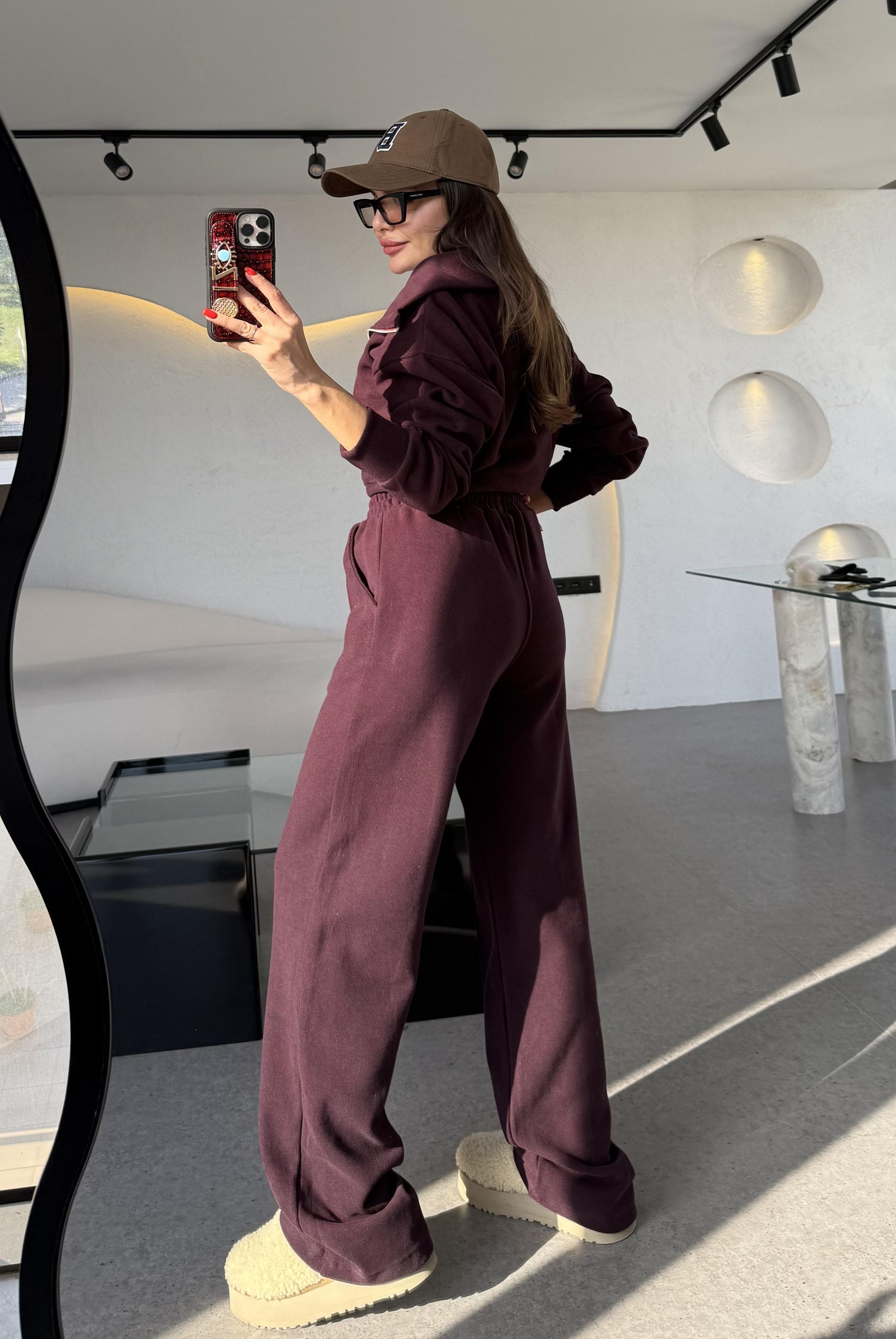 Soelle Mürdüm Selanik Kumaş Üçlü Takım