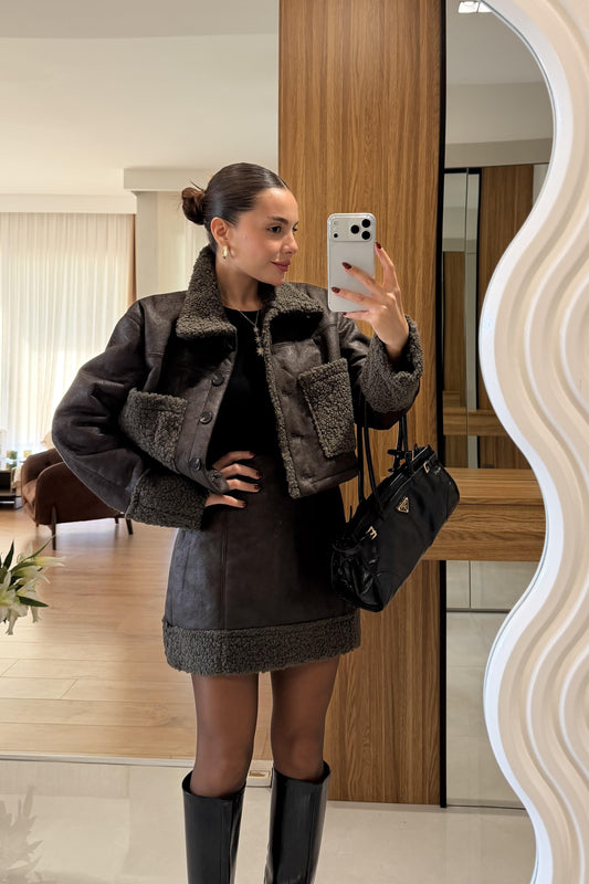 Sonho Teddy Karışımlı Ceket