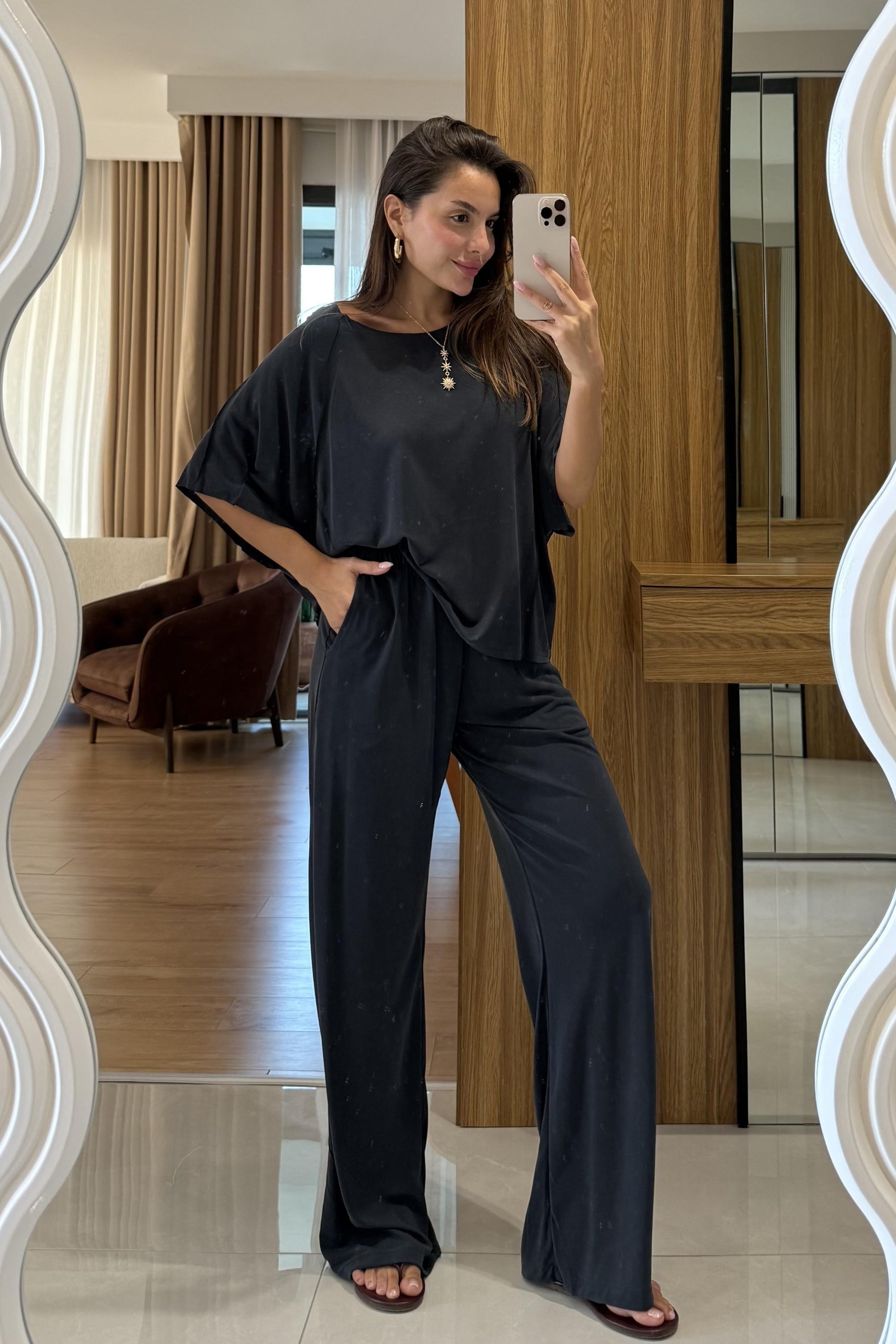 Steys Soluk Siyah Modal Takım