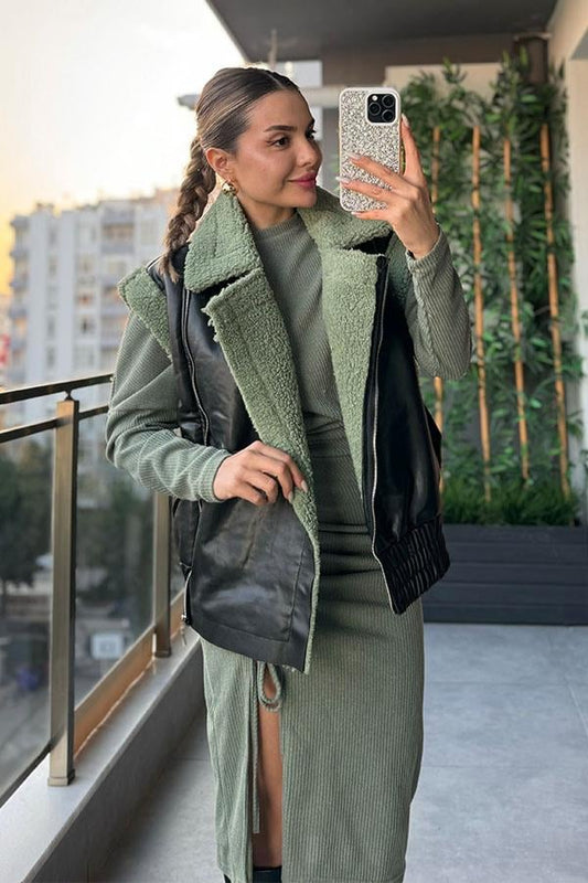 Tamia İçi Kürklü Yelek