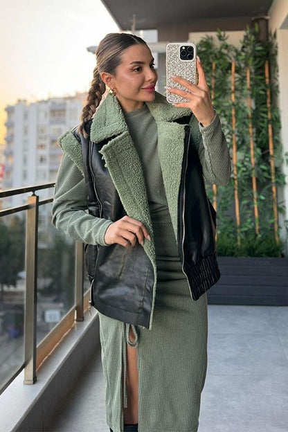 Tamia İçi Kürklü Yelek