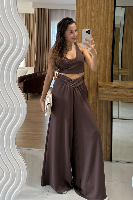 Tiago Kahve Asimetrik Bel Spor Takım