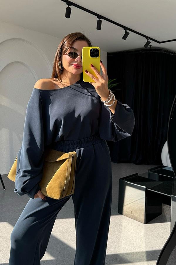 Toriçe Lacivert Modal Takım