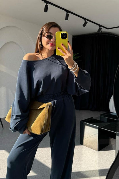 Toriçe Lacivert Modal Takım