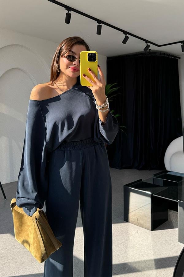 Toriçe Lacivert Modal Takım