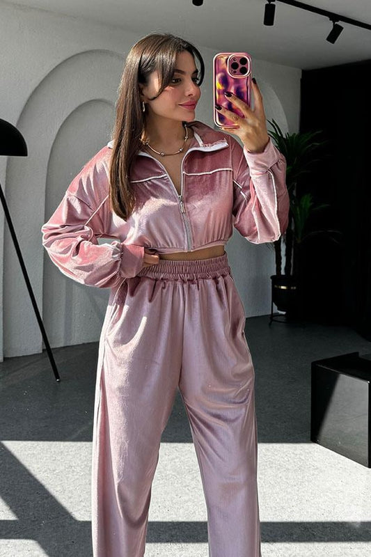 Valenzuela Pembe Kadife Takım