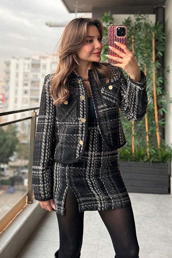 Vasilie Tüvit Takım - Siyah