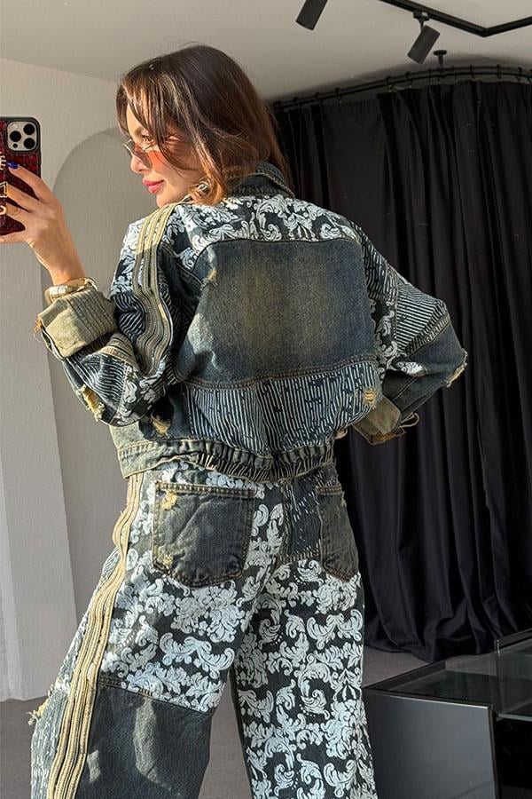 Vitali Tasarım Denim Takım