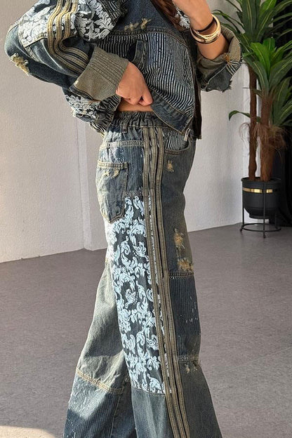 Vitali Tasarım Denim Takım