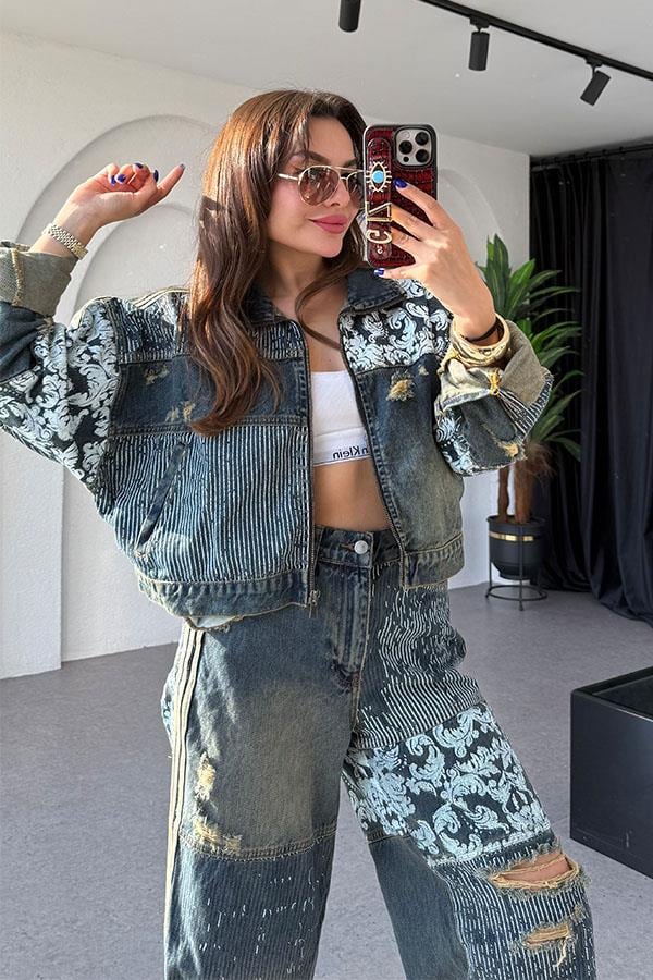 Vitali Tasarım Denim Takım