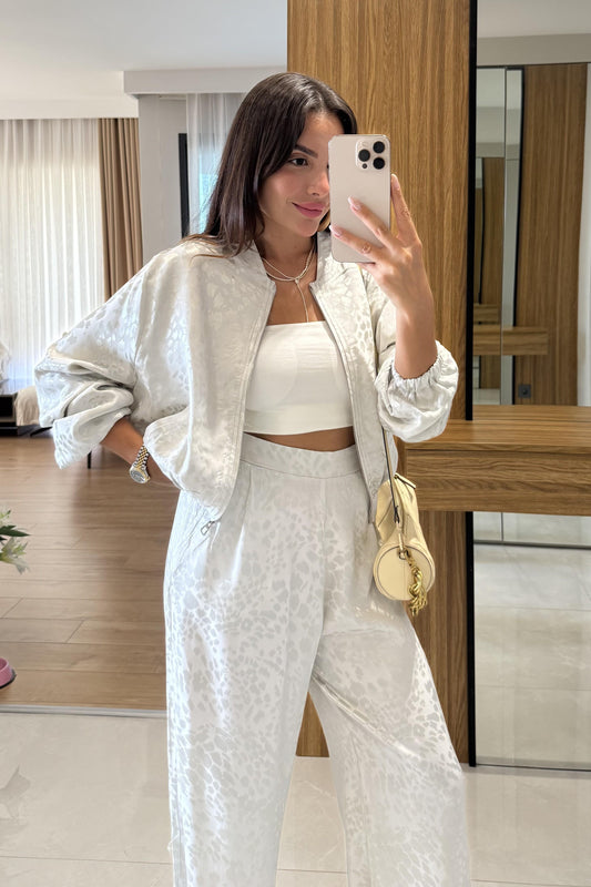 Vittoria Taş Saten Ceket