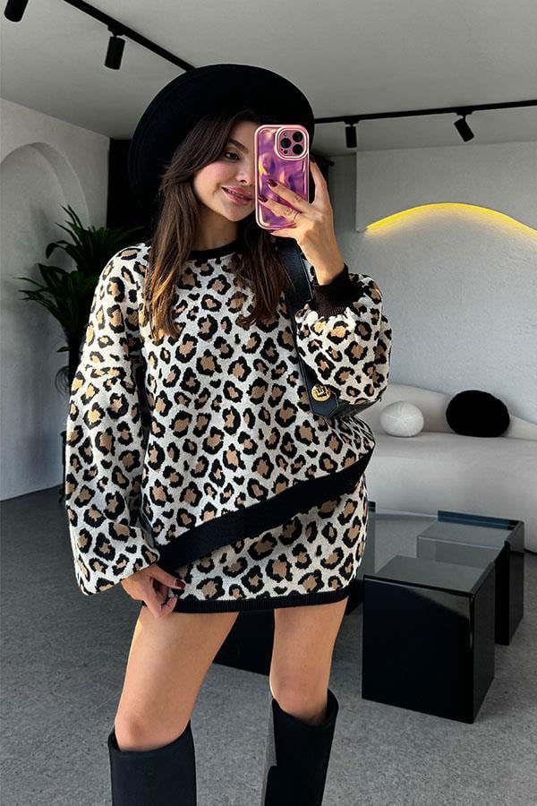 Vonne Leopar Triko Takım