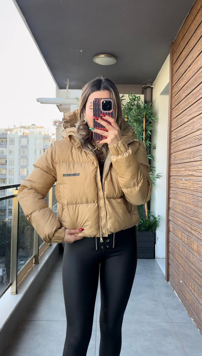 Vood Şişme Mini Mont - Gold