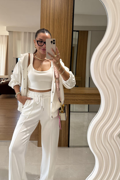 Walkman Beyaz Üçlü Takım