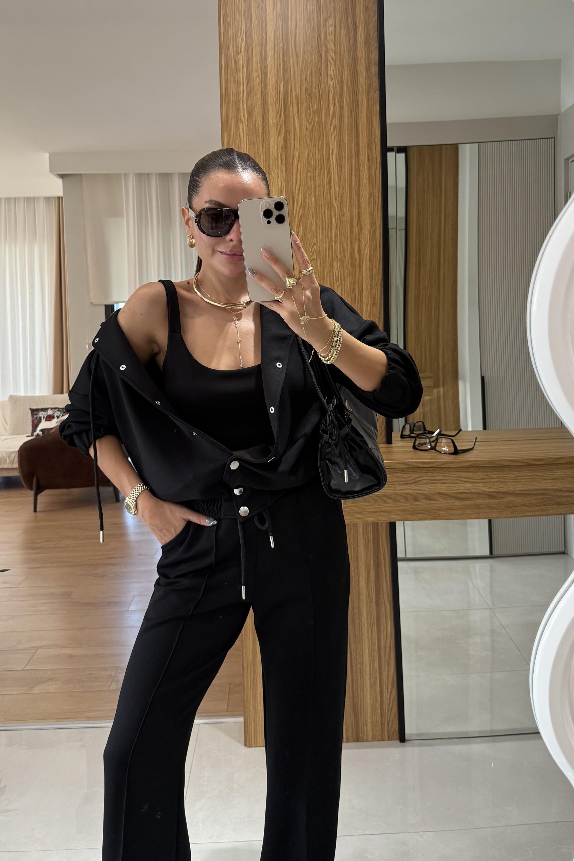 Walkman Siyah Üçlü Takım