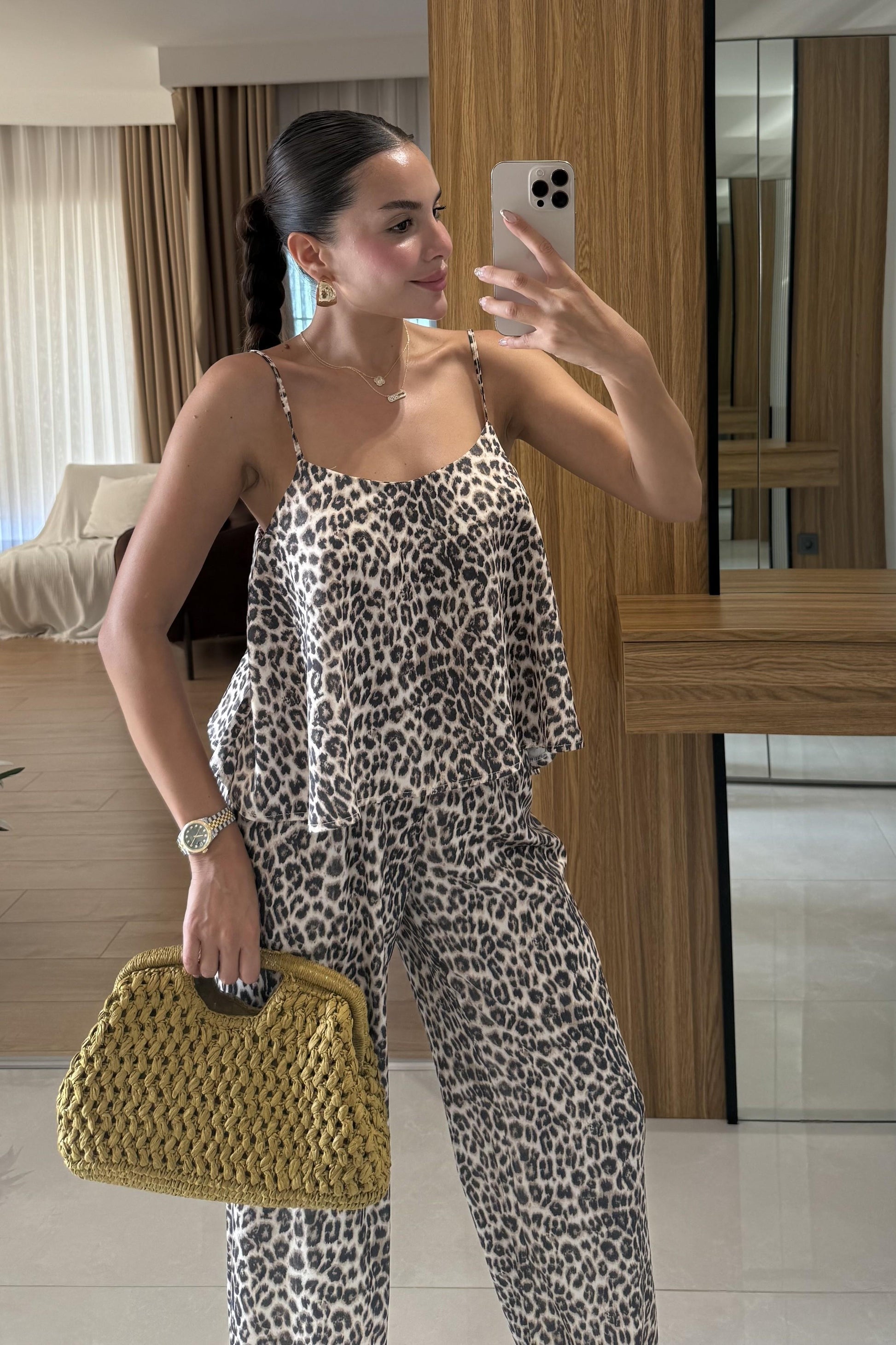 Wallace Saten Leopar Takım