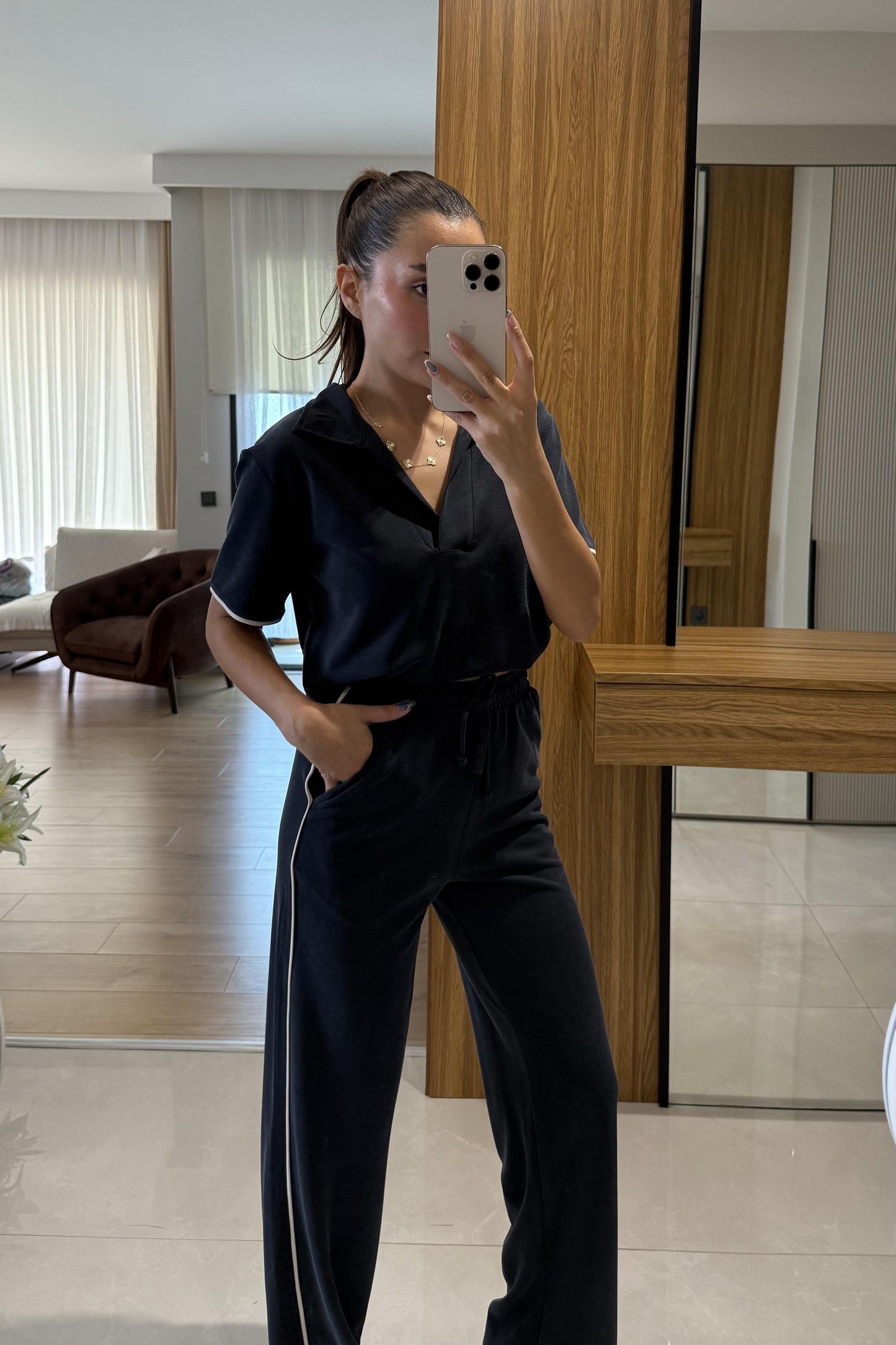 Wans Siyah Biyeli Pike Modal Takım