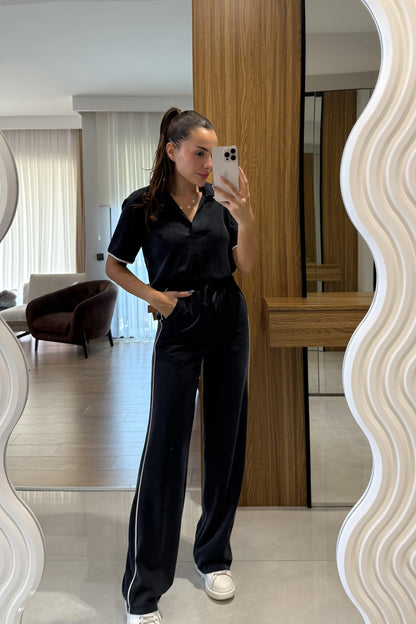 Wans Siyah Biyeli Pike Modal Takım