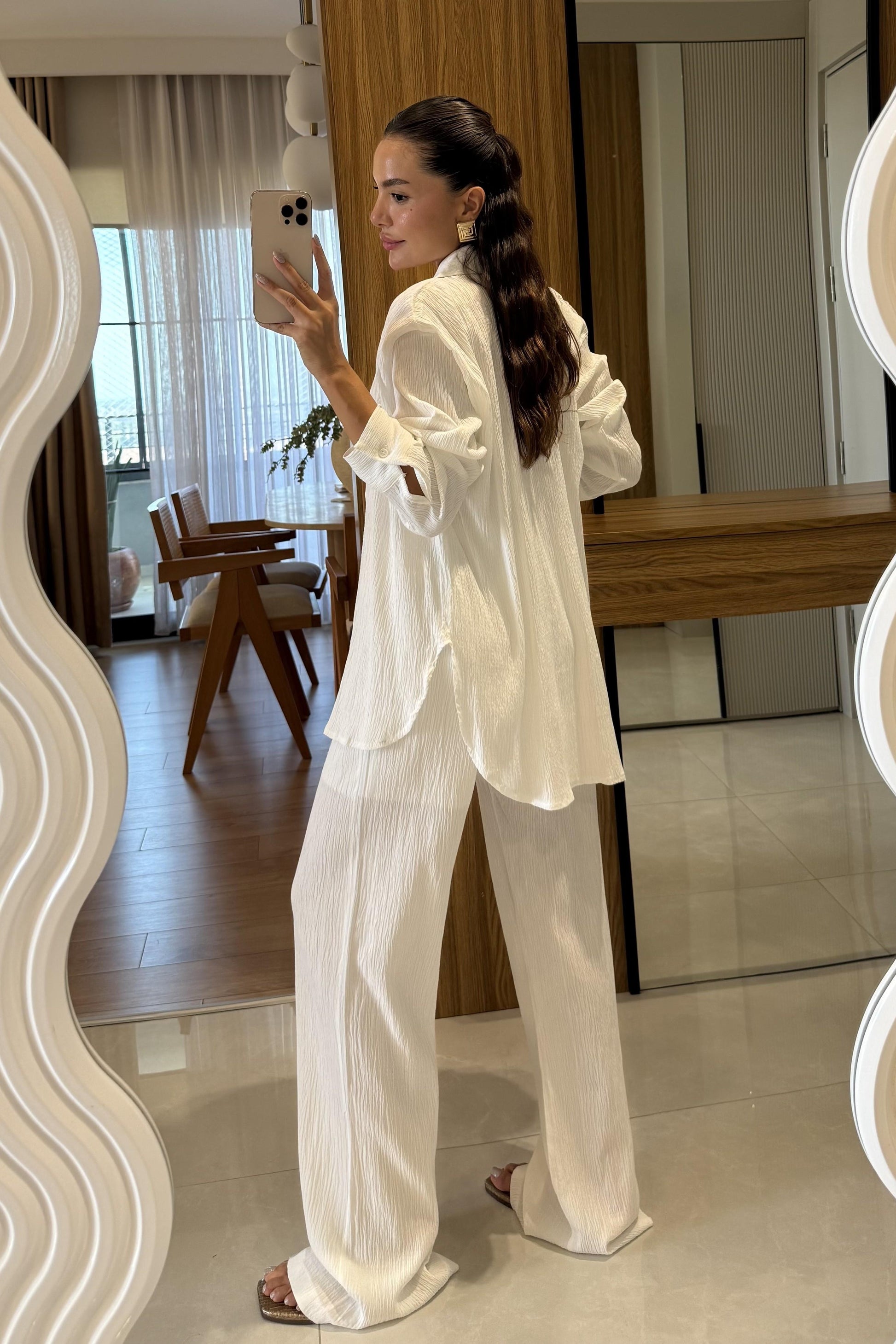 Wanted Beyaz Krinkıl Takım