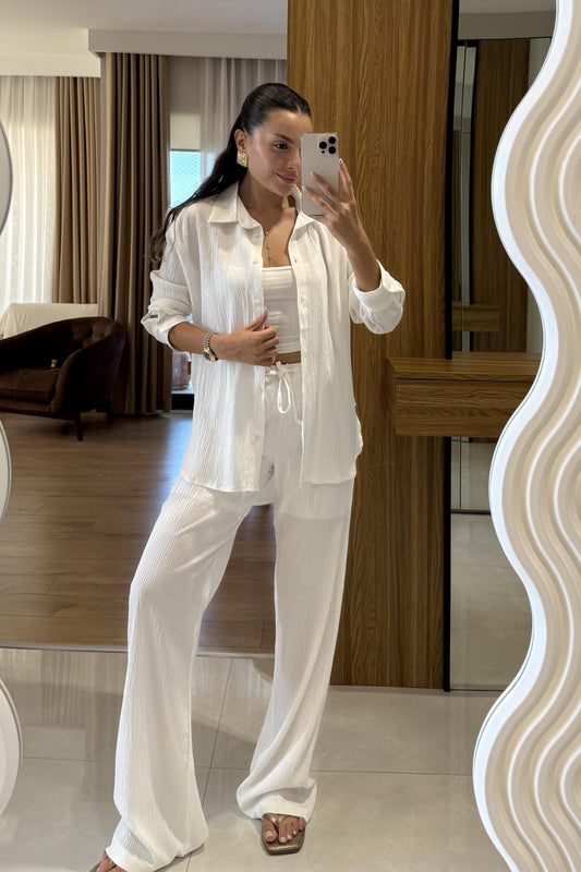 Wanted Beyaz Krinkıl Takım