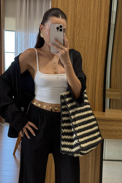 Wanted Siyah Krinkıl Takım