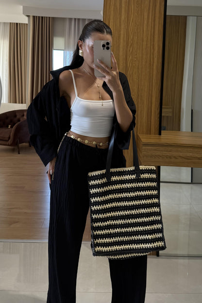 Wanted Siyah Krinkıl Takım