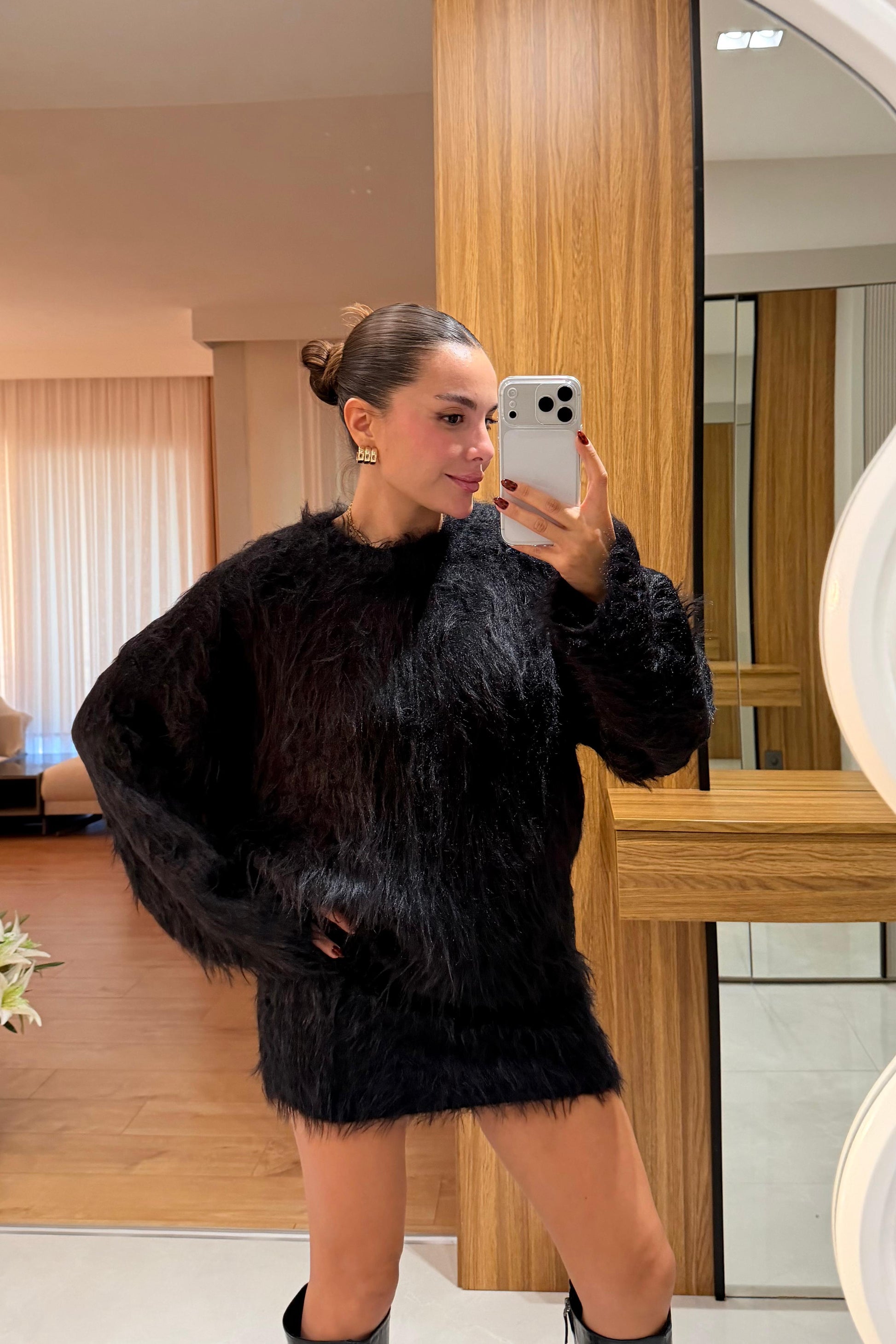 Wrong Siyah Sakallı Triko Takım