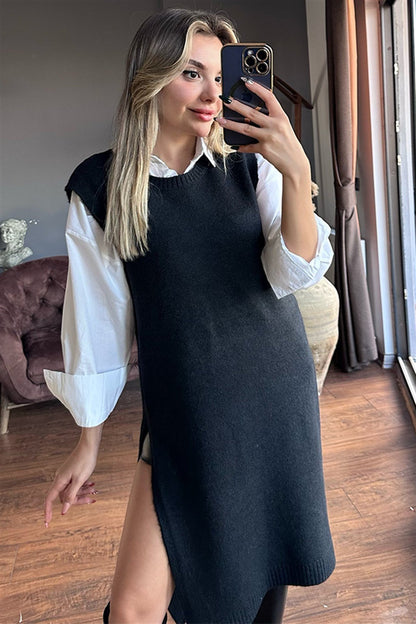 Zr triko süveter elbise